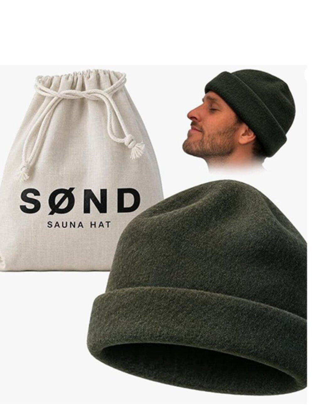 Sauna Hat – Natural Merino Wool Sauna Accessory for Heat